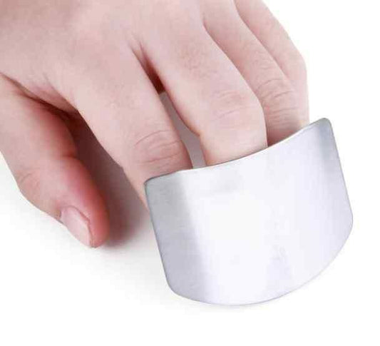 Stainless Steel Finger Protector Hand Guard (Pack of 4)