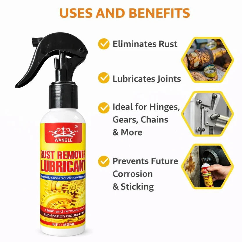 Anti-Rust Lubricant Spray & Rust Remover | Buy 1 Get 1 free